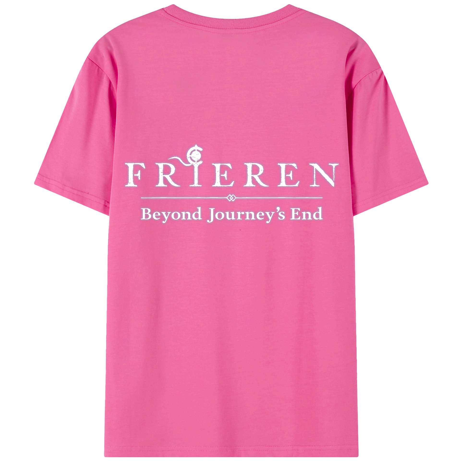 （画像用） 葬送のフリーレン Frieren レディース半袖Tシャツ(バックプリント)